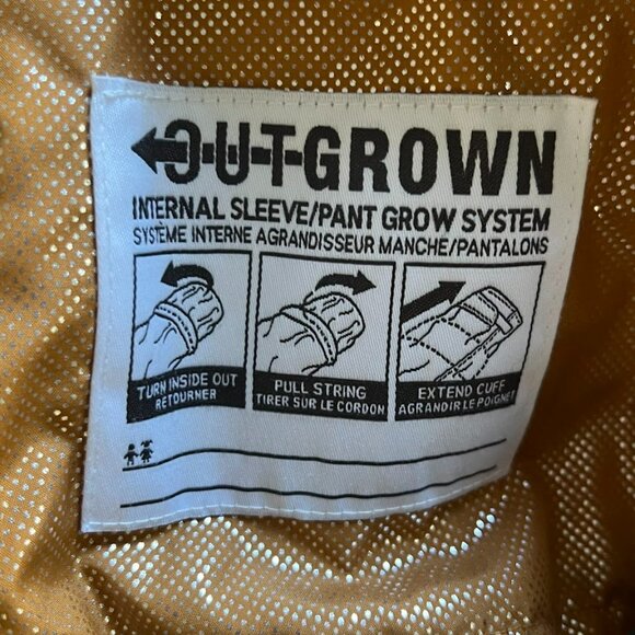 Columbia Omni-Heat Insulated Kids Winter Color Block Youth Grow System  - Size M - Picture 9 of 9